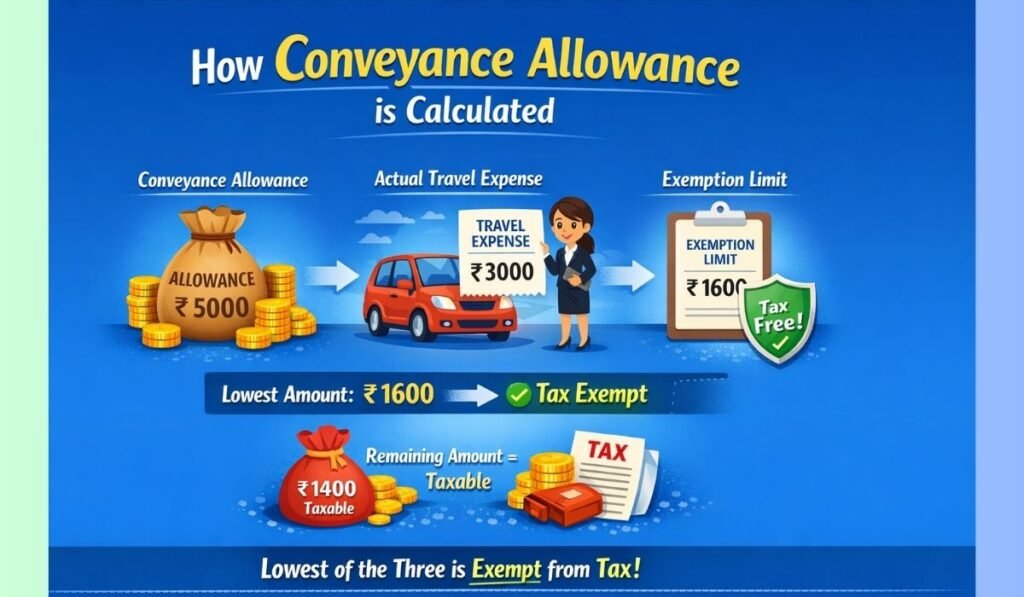 How Conveyance Allowance is Calculated