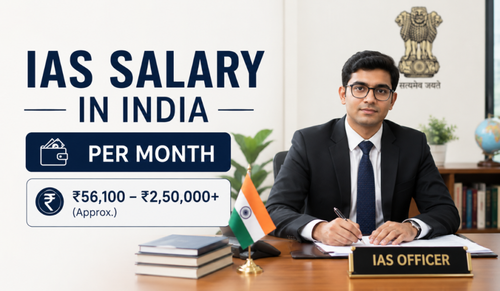 IAS Salary in India Per Month