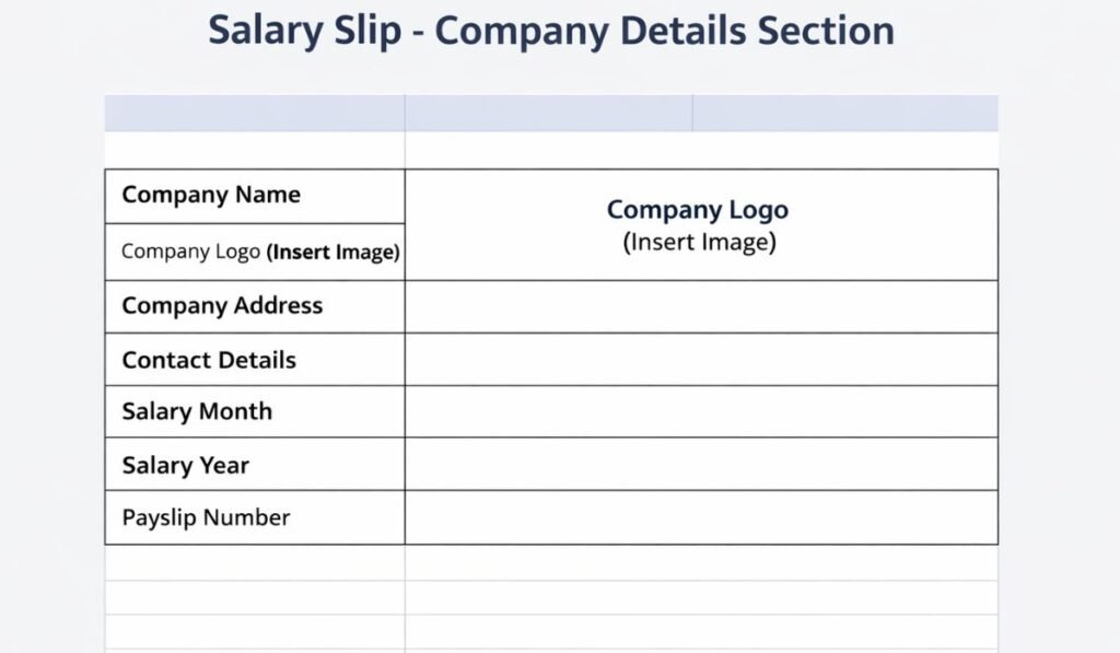 Company Details Section