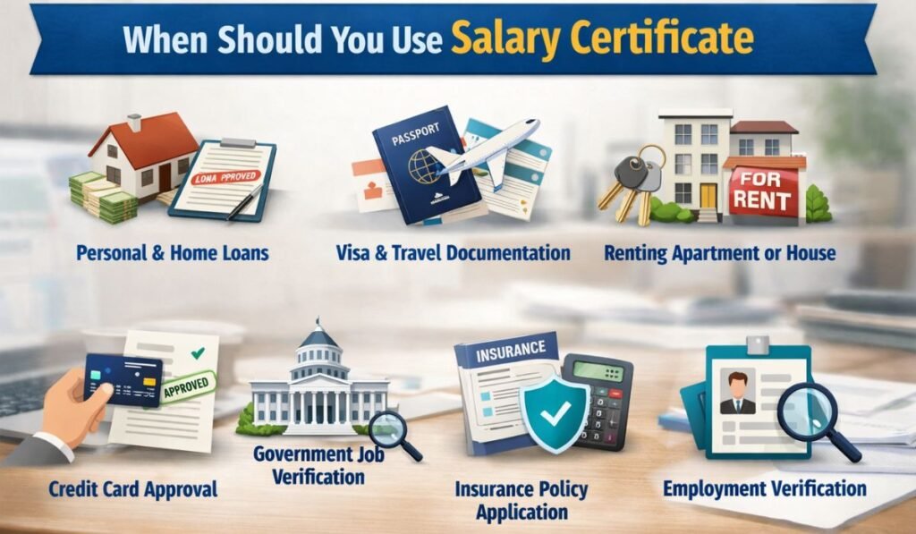When Should You Use Salary Certificate