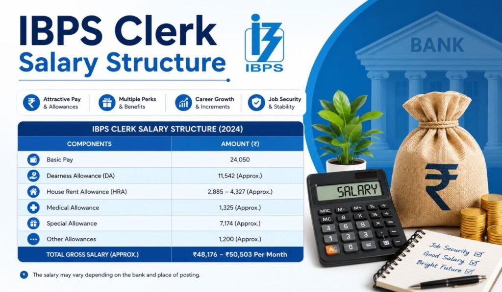 IBPS Clerk Salary Structure