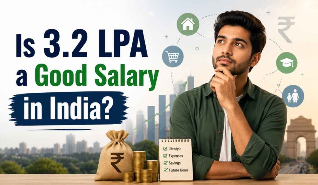 Is 3.2 LPA a Good Salary in India