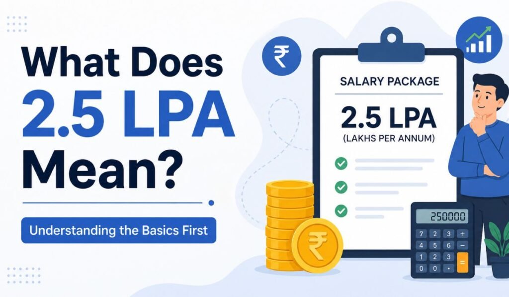 What Does 2.5 LPA Mean