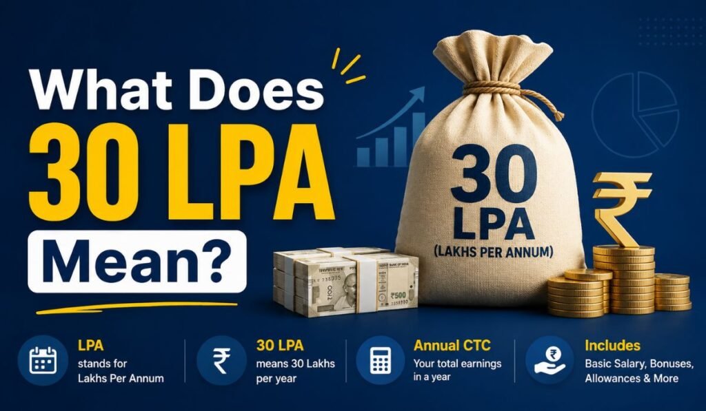 What Does 30 LPA Mean