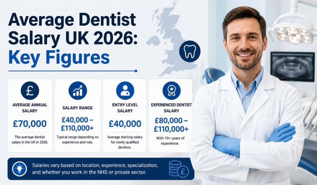 Average Dentist Salary UK 2026 Key Figures