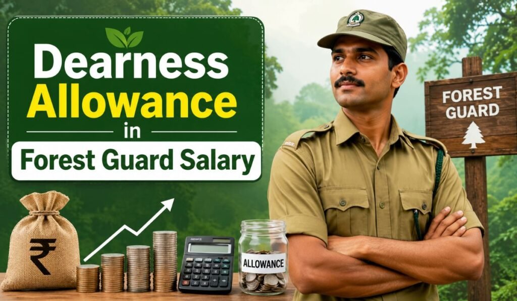 Dearness Allowance in Forest Guard Salary