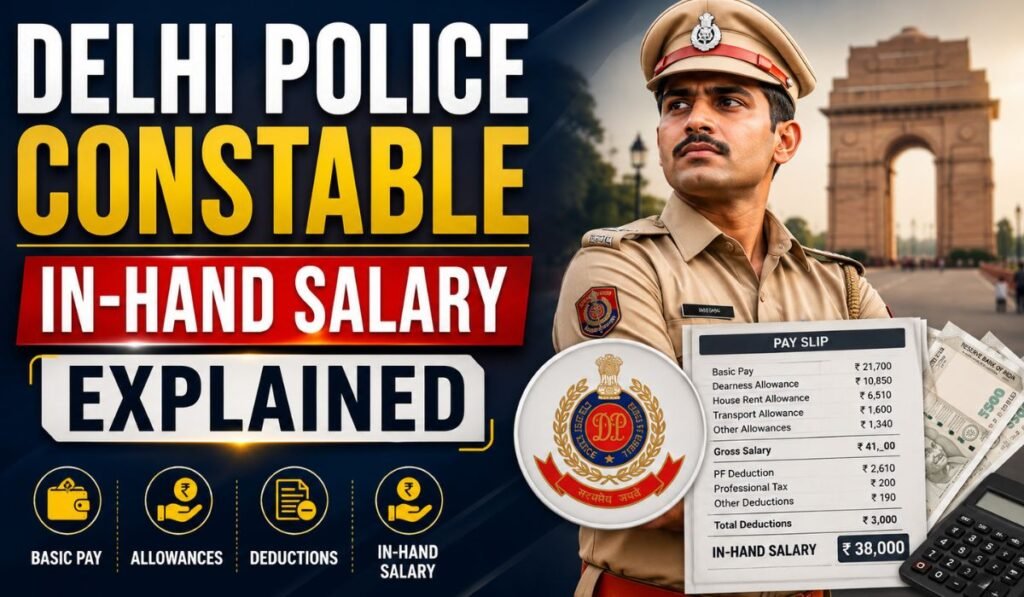 Delhi Police Constable In-Hand Salary Explained