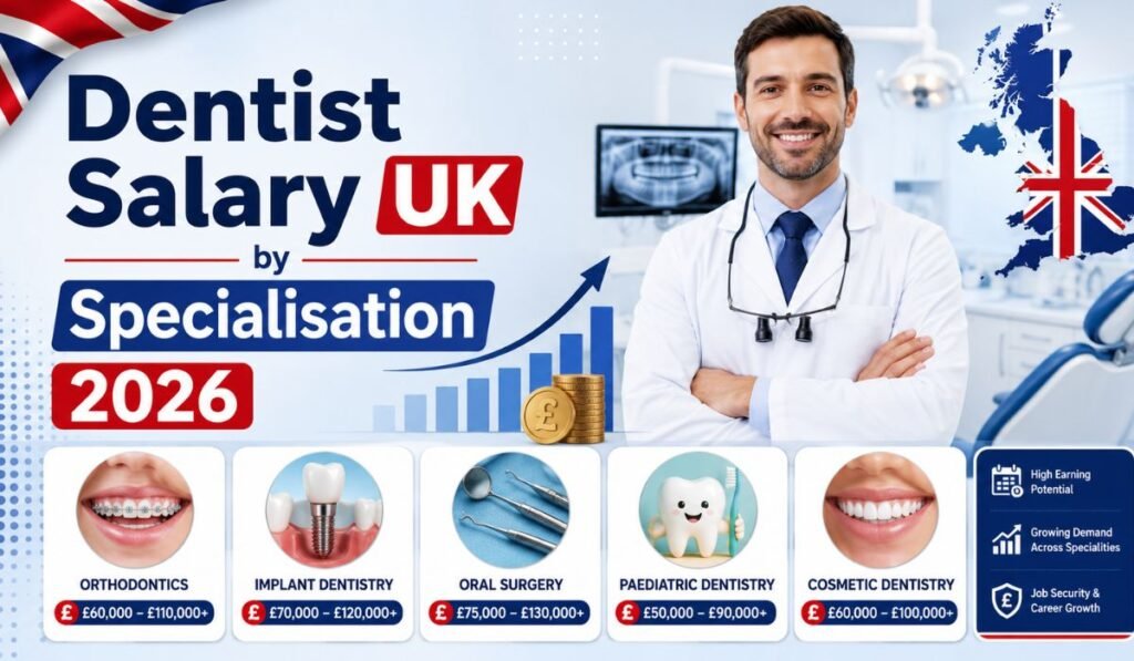 Dentist Salary UK by Specialisation 2026
