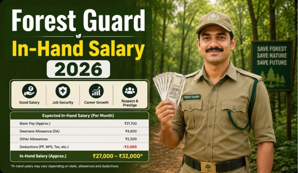 Forest Guard In-Hand Salary 2026