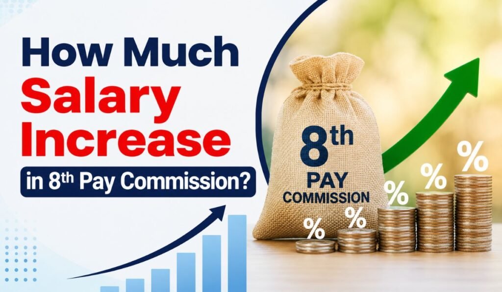 How Much Salary Increase in 8th Pay Commission