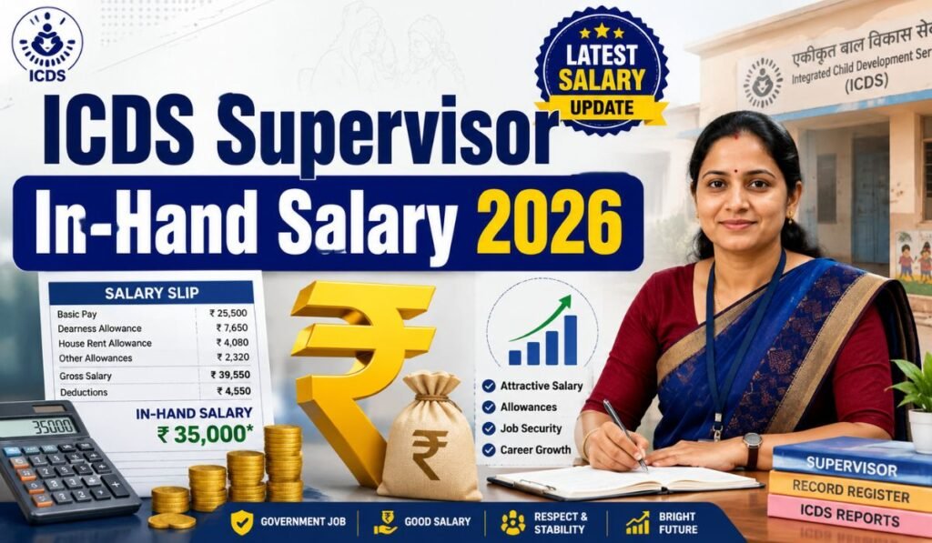 ICDS Supervisor In-Hand Salary 2026