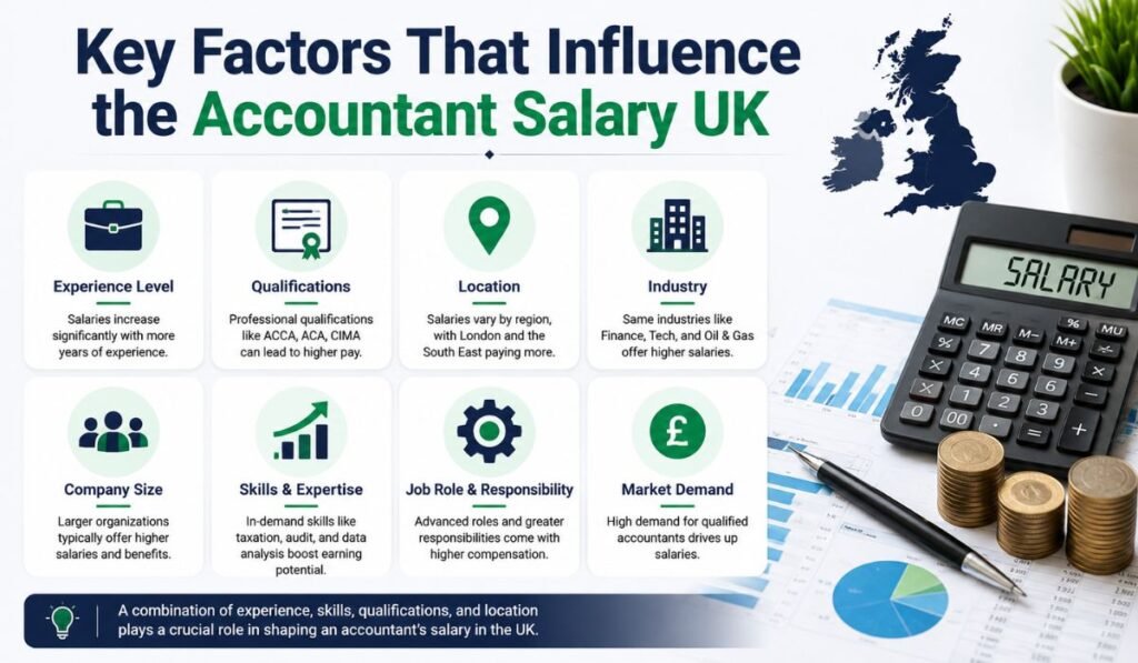 Key Factors That Influence the Accountant Salary UK