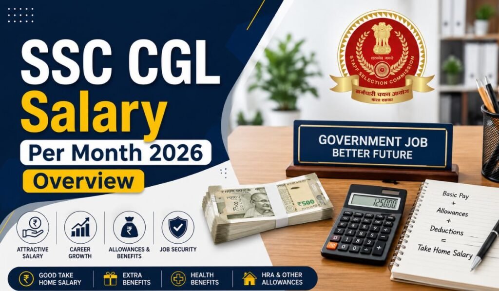 SSC CGL Salary Per Month 2026 Overview