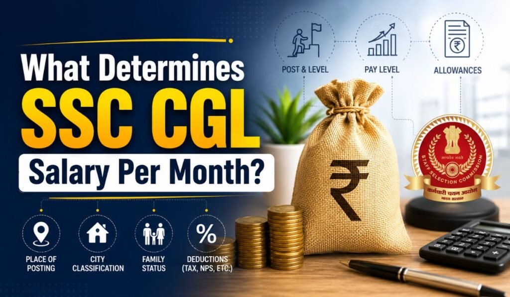 What Determines SSC CGL Salary Per Month