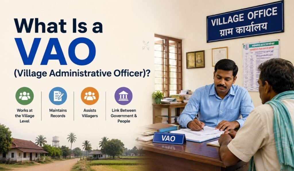 What Is a VAO (Village Administrative Officer)