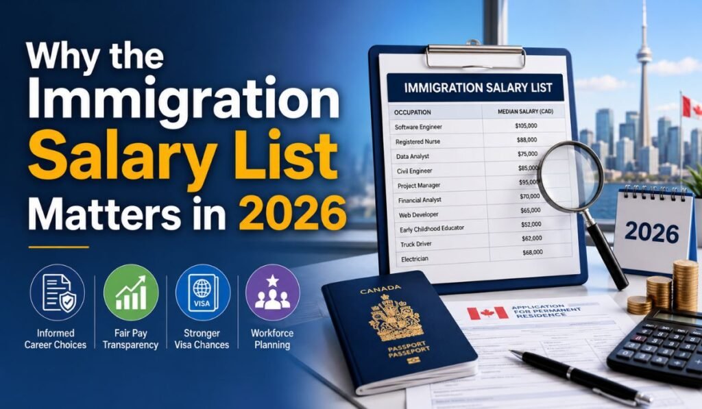 Why the Immigration Salary List Matters in 2026