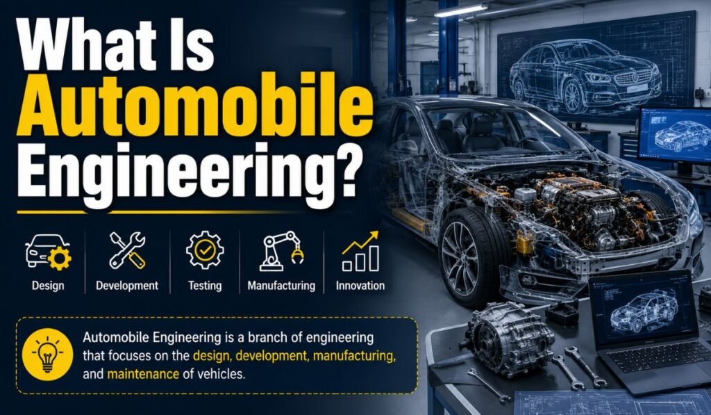 What Is Automobile Engineering