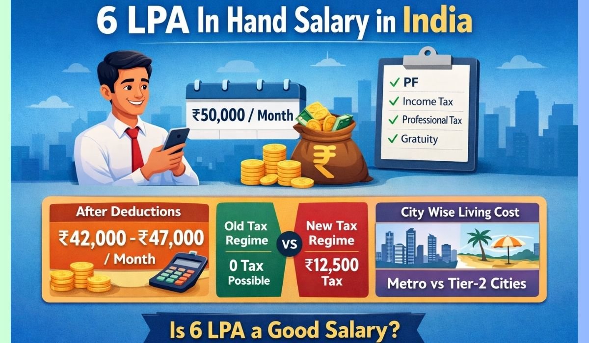 6 LPA In Hand Salary