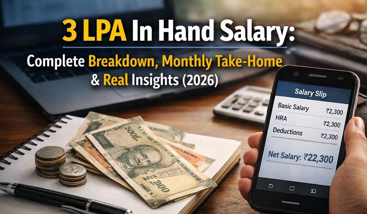3 LPA In Hand Salary
