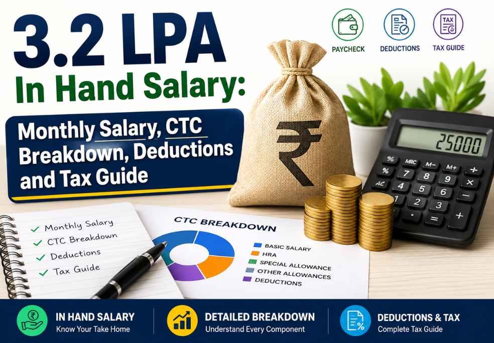 3.2 LPA In Hand Salary