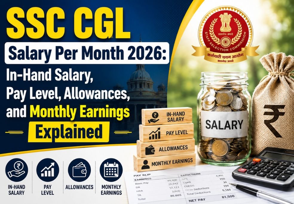 SSC CGL Salary Per Month