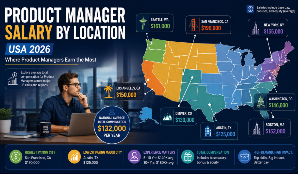 Salary for Product Manager