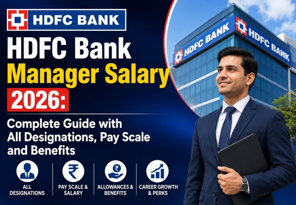 HDFC Bank Manager Salary 2026 Complete Guide with All Designations, Pay Scale and Benefits