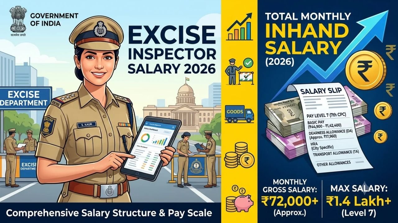 Excise Inspector Salary